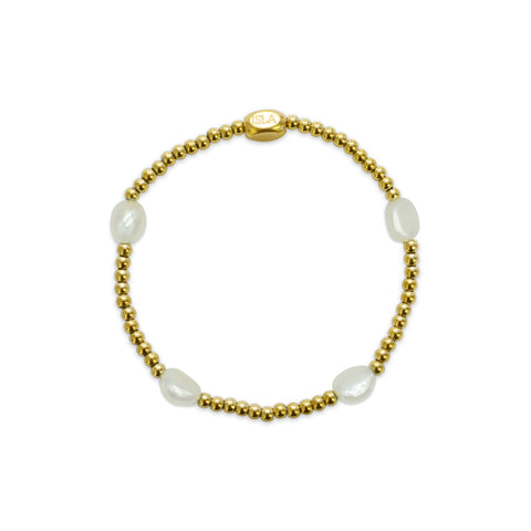 Isla Here & There- Pearl Bracelet
