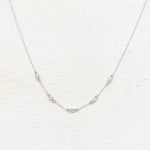 Sterling Silver CZ Necklace