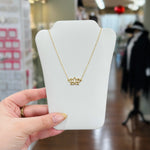 Sterling Silver Gold Plated Lotus Flower Necklace