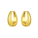 Gold Lana Hoops