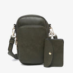 Parker Crossbody Bag- Dark Olive