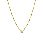 Isla Gold Solitaire Necklace