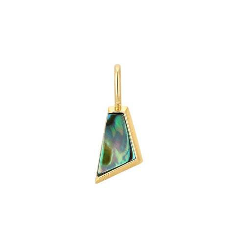 Gold Abalone Charm