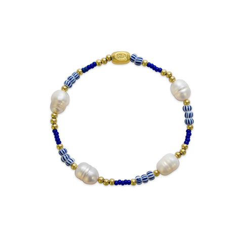 Isla Here & There- Mediterranean Cobalt Bracelet
