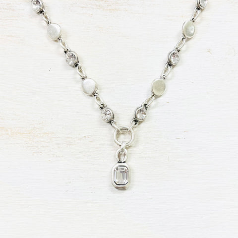 Fashion Clear Stone Necklace