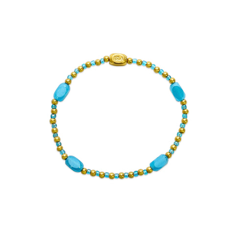 Isla Here, There & Everywhere- Aqua Azure Bracelet