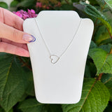 Sterling Silver Heart Necklace