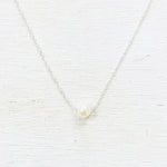 Sterling Silver Pearl Necklace
