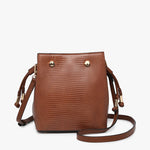 Rain Lizard Brown Bucket Bag