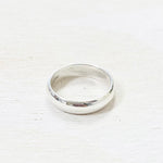 Sterling Silver Plain Band Ring