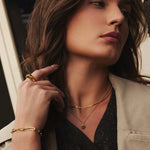 Gold Tiger Eye Pendant Necklace