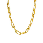 Isla Gold Everyday Paper Clip Chain Necklace