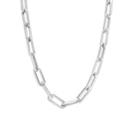 Isla Silver Everyday Paper Clip Chain Necklace