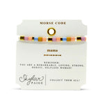 Mama Morse Code Bracelet