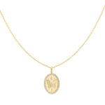 Gold Butterfly Pendant Necklace
