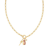 Gold Lightning Charm