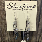 Silver Forest Earrings