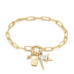 Gold Star Charm