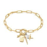 Gold Star Charm
