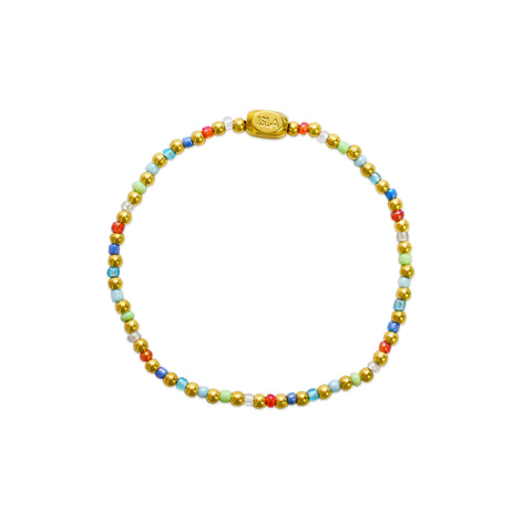Isla All Around- Multicolor Bead Bracelet