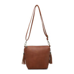Dylan Crossbody Bag-Brown