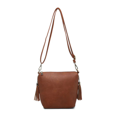 Dylan Crossbody Bag-Brown
