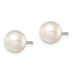 Sterling Silver 7-8mm Freshwater Cultured Pearl Studs