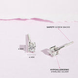 Sterling Silver Stud Earrings