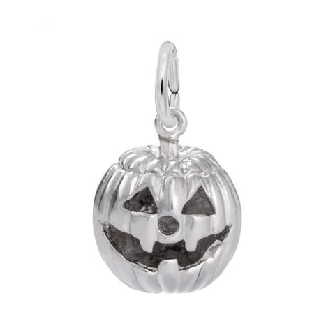 Sterling Silver Jack O’ Lantern Charm