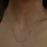 Sterling Silver Addison Mixed Metal Necklace