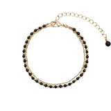 Balance 2mm Layered Gold Healing Bracelet