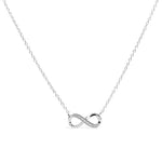 Beyond Infinity Necklace- Silver