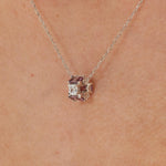 Purple Fancy Charm Necklace