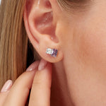 Purple Fancy Earrings
