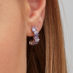 Purple Fancy Earrings