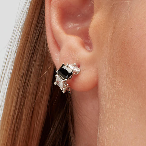 Black Fancy Earrings