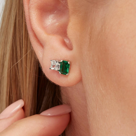 Green Fancy Earrings