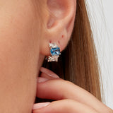 Blue Fancy Earrings