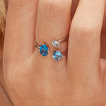 Blue Fancy Ring