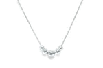 Silver Having a Ball Necklace