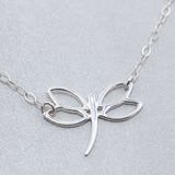 Sterling Silver Dragonfly Necklace