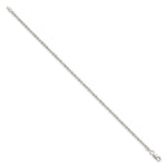 Sterling Silver Solid Rope Chain Bracelet