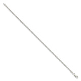 Sterling Silver Solid Rope Chain Bracelet