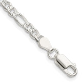 Sterling Silver 7” Figaro Bracelet
