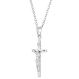 Sterling Silver Children’s Crucifix Necklace