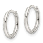 Sterling Silver Hinged Huggies
