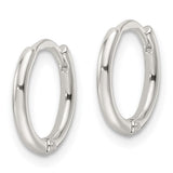 Sterling Silver Hinged Huggies