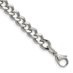 Stainless Steel Curb Chain Bracelet- 8”