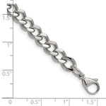 Stainless Steel Curb Chain Bracelet- 8”