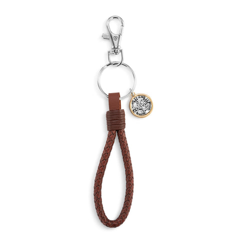Wrapped in Prayer Key Chain